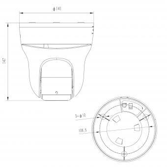 Grothe 2MPX IP PTZ-Kamera    VK 1099/391 