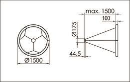 RIDI STORA-LK-LED D1500/830   SPC0630020 