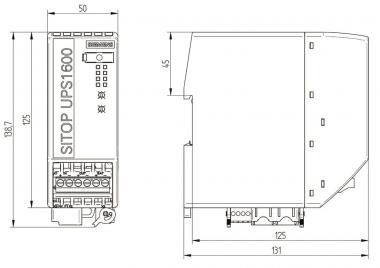 Siemens 6EP41363AB002AY0 SITOP UPS1600 