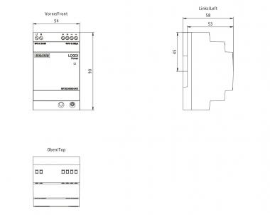 Siemens 6EP33326SB000AY0 LOGO!POWER 24V 