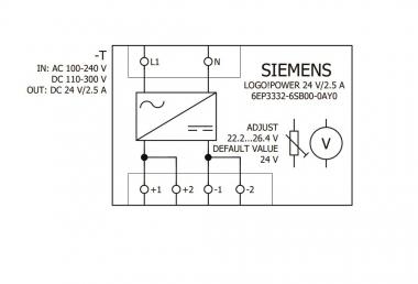Siemens 6EP33326SB000AY0 LOGO!POWER 24V 