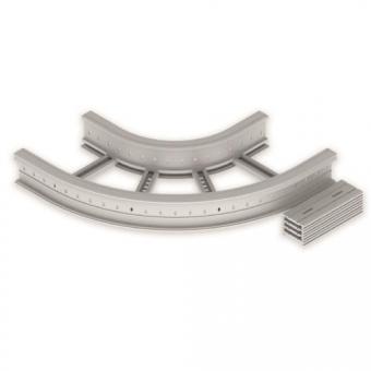  Flachbogen 90  halogenfrei grau 135x400 