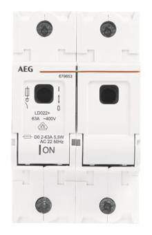 AEG Sich.-Lasttrennschalter D02   LD022+ 