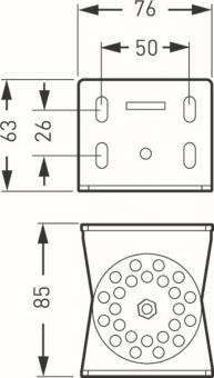 Trilux ZBWM Mechanisches Zubehör 7425600 