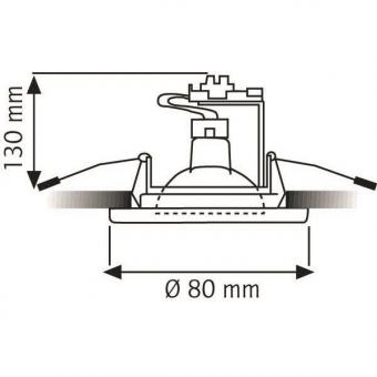 Rutec für MR-16 -Schwarz -      R55032-M 