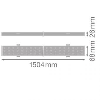 LEDV TRUSYS Universal Lichtträger 1504mm 