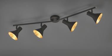 Trio 4er Spot 'NINA' schwarz   R80164002 