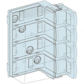 Schneider PrismaSeT-P, Verbin-  LVS04060 