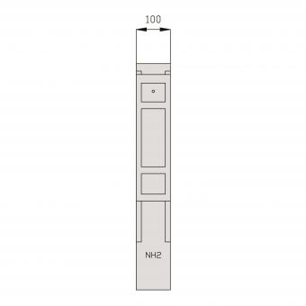 Walther Modul-100mm breit       86010003 