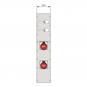 Walther Modul-200mm breit       86020014 