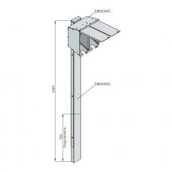 Walther Steckdosensäule         82710200 