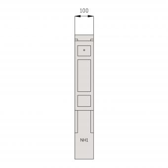 Walther Modul-100mm breit       86010004 