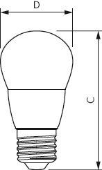 PHIL CorePro LEDluster 7-60W/827 E27 