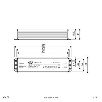 EVN LED-Netzgerät IP66 24V DC     K24150 