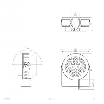 EVN LED Fluter -anthrazit   LF6536159902 