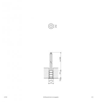 EVN LED-Einbau-Lichtpunkt         LD1102 