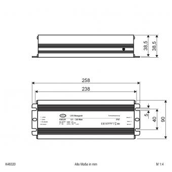 EVN Netzgerät 48V/DC -0,1-320W -  K48320 