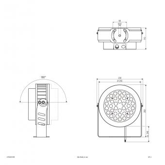 EVN LED Fluter -anthrazit -   LF65361599 