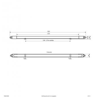 EVN LED-Anbauleuchte-grau-    FR65155040 