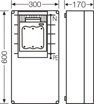 Hensel Mi-NH-Sicherungslast-     Mi 6480 