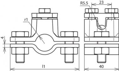 DEHN Erdungsrohrschelle           407112 
