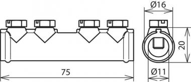 DEHN Verbindungsmuffe             385202 