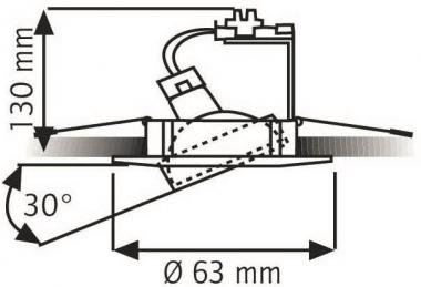 Rutec ALU-Druckguss Einbau-     ALU55345 