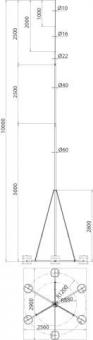 Dehn 105910   FS D60 10 10M AL SBS STTZN 