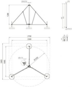 Dehn 107391 DBS KB DBS KB D50 RA1330 V2A 