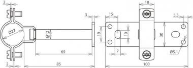 Dehn 275450 LH ZS LH ZS 27 EX W85 BP V2A 