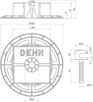 Dehn 253335   DLH 8.10 KS BES180 GP300 K 