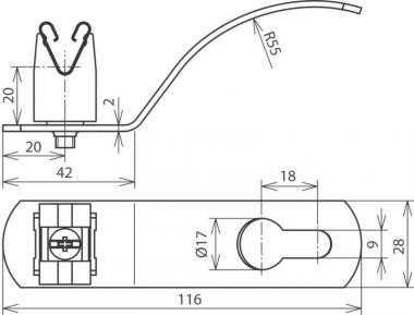 DEHN Dachleitungsh.St/tZN Niro    206105 