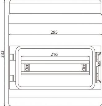 DEHN Iso-Gehäuse für         IGA 12 IP65 