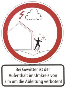 DEHN Hinweisschild 210x297x0,7mm  480699 
