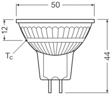LEDV LED Reflektor 3,4-35W/827 