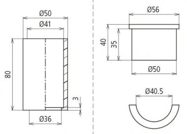 Dehn 107399 RED D40  RED D40 V2A DBS VBS 