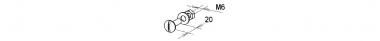 NIED Schraube                FKM 6X20 E4 