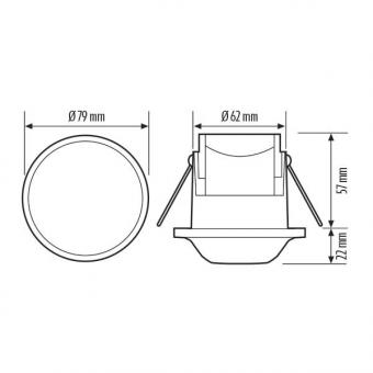Esylux BASIC EXPRESS MD 360°  EB10431777 