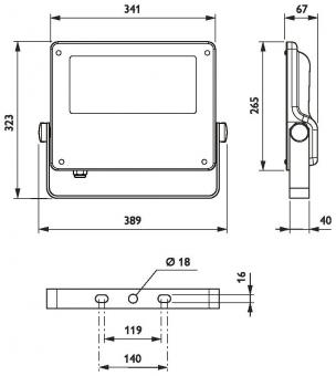 PHIL LED-Strahler Tempo BVP125  45588000 
