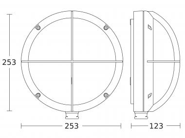 STEIN LED-Sensorleuchte L331 IP44 053093 