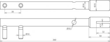 DEHN Richteisen                   596000 