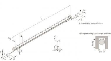 Hera LED Pipe 910mm 22,5W xw 61001491303 