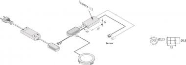 Hera IR-Schalter f.LED 24V   21703220701 