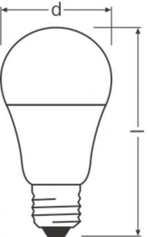 Ledvance LED Classic A 60 P 8W 830 