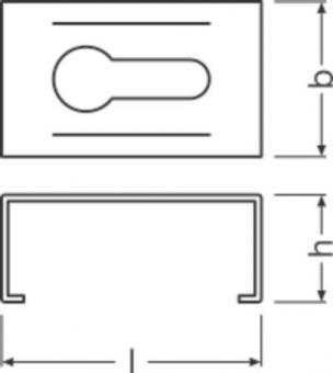 LEDV LS AY-PM03/MB 50x2 Profil- 