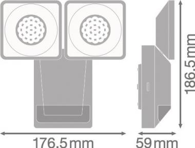 LEDV E PRO SPOT S 16W/840 IP55 DG 