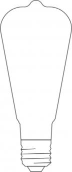 LEDV SMART+Filament Edison Dimmable 