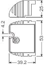OSR OT CABLE CLAMP E-STYLE B=53mm 
