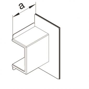 Hager Wandanschlussstück  FWKP60150WVERZ 