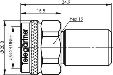 TG N-Abschlusswiederstand 50 J01026A0012 
